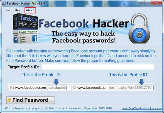 Fb hack tool download